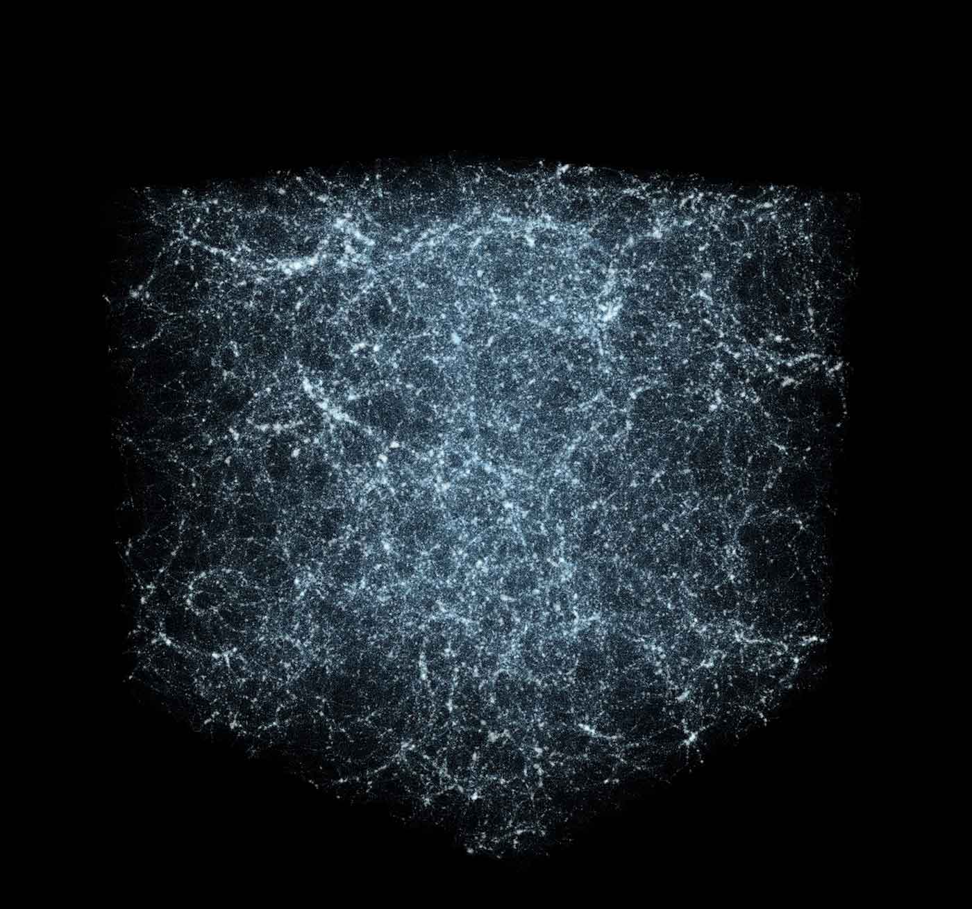 Simulation of the universe.