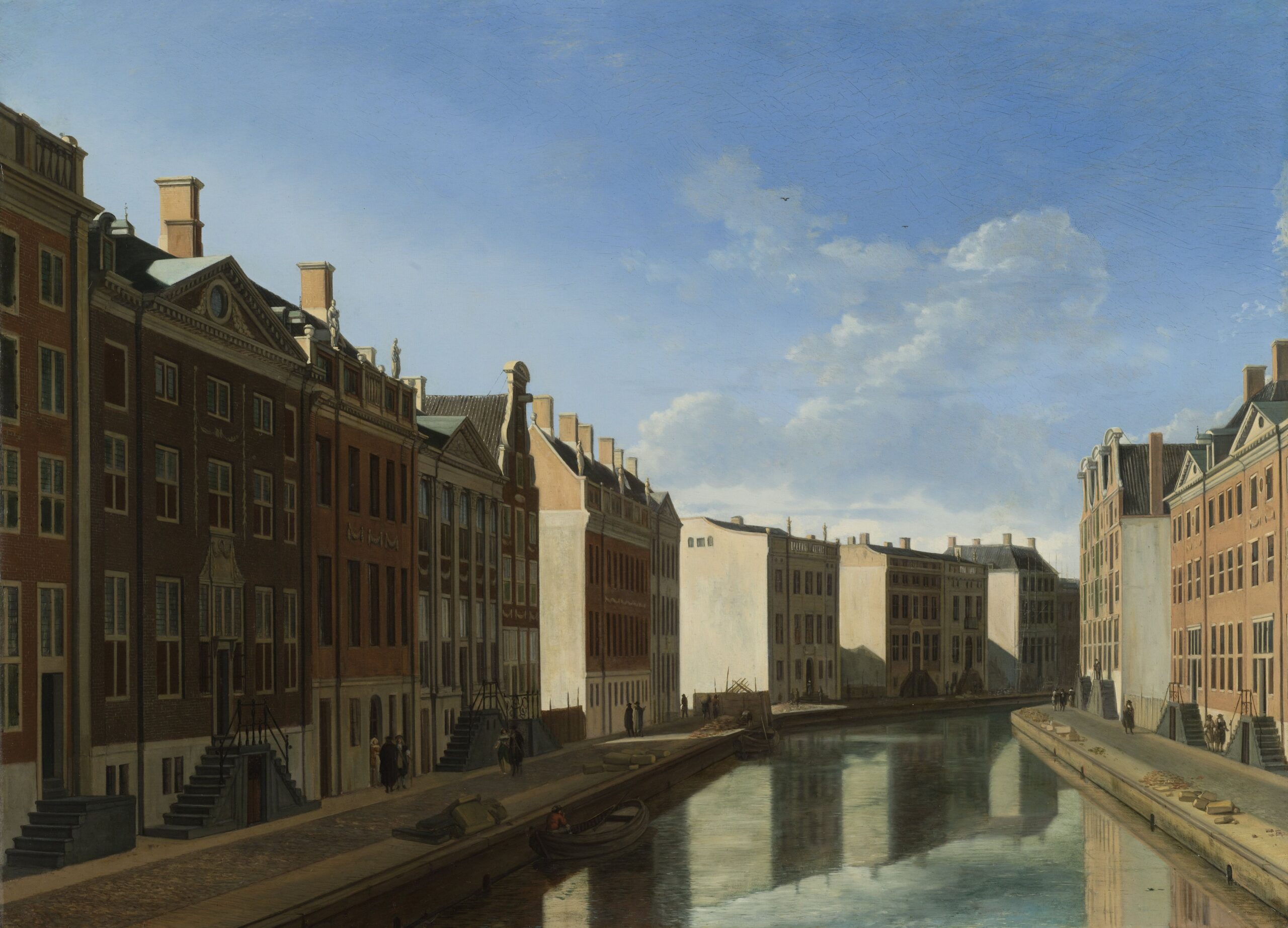 The ‘Golden Bend’ in the Herengracht, Amsterdam, Seen from the East