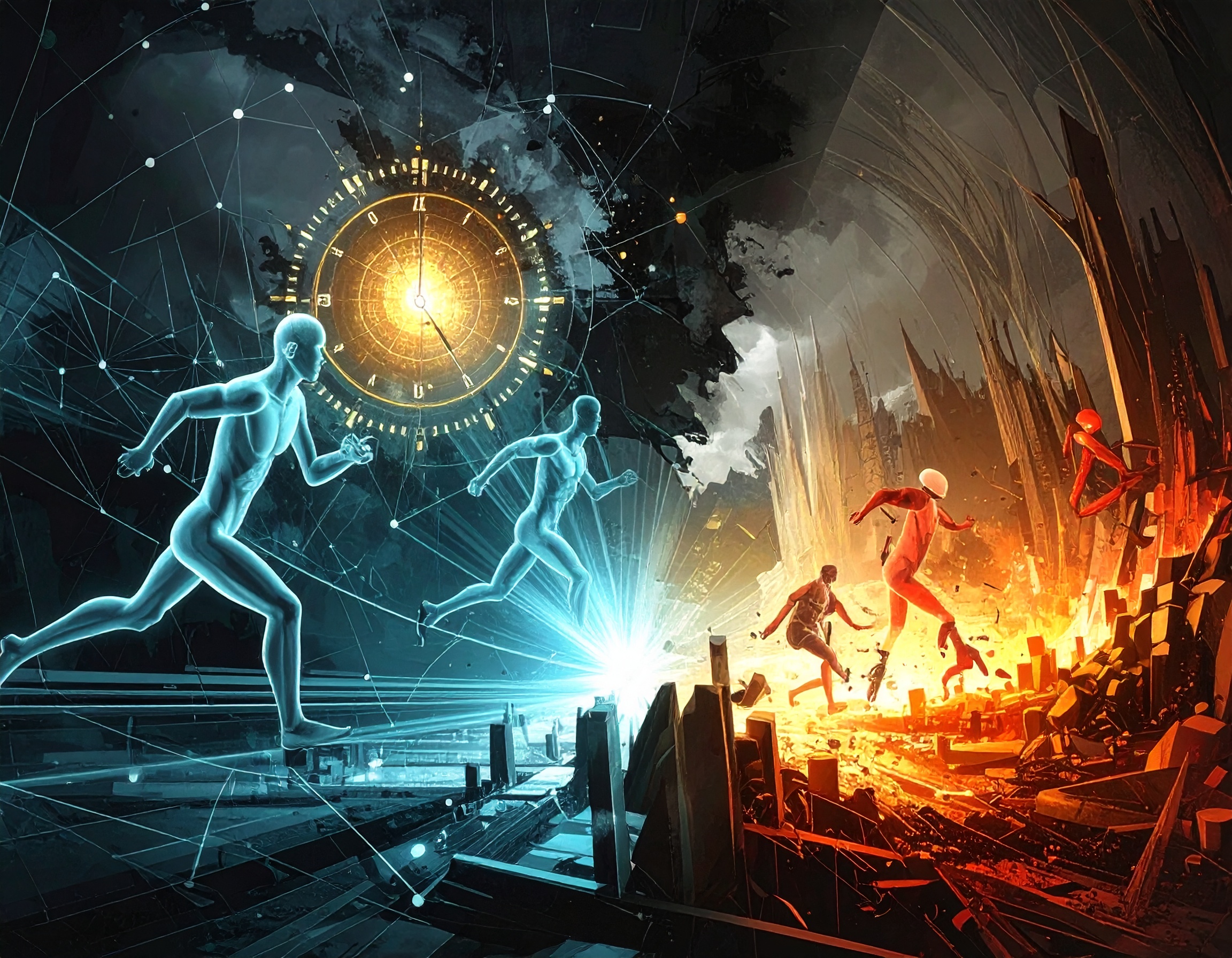 AI Enthusiasts Are in a Race Against Time, AI Skeptics Are in a Race Against Entropy